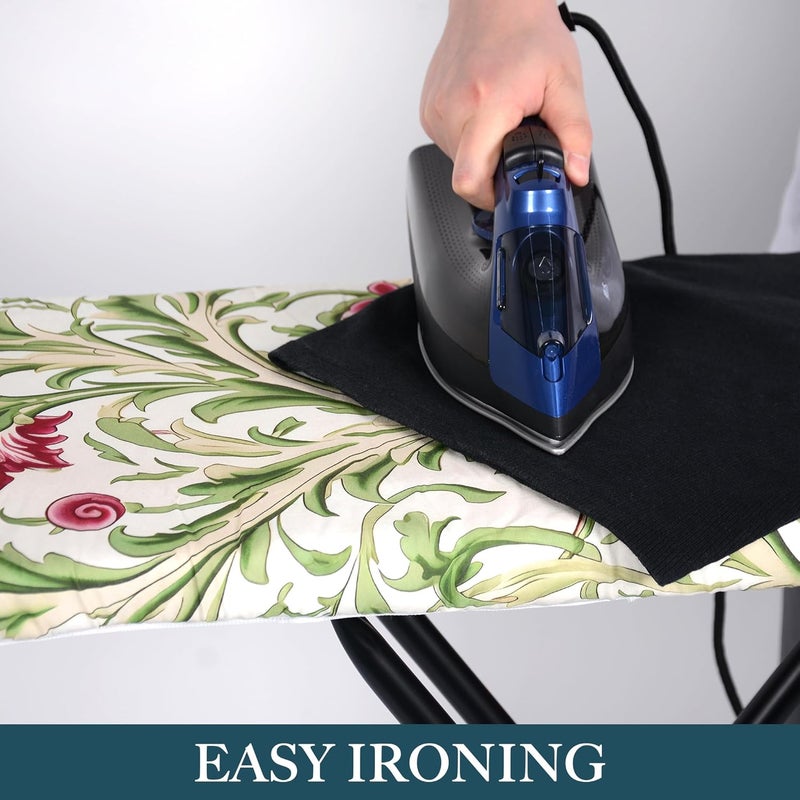 veiox Ironing Board Cover and Pad – Heat-Resistant & Durable Fabric with Elastic Edges – Fits Standard Sizes (15″X54″) - Image 5